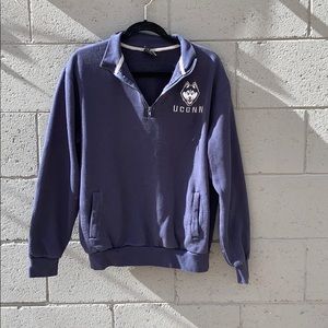 UConn crewneck hoodie